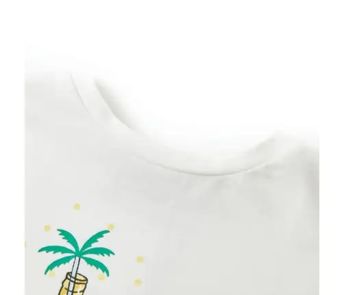 Bērnu T-Krekls, Krēmīgi Iedzeltens, 128