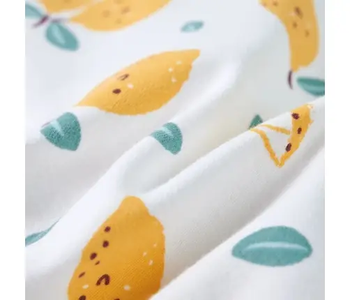 Surišami Vaikiški Marškinėliai, Ekru Spalvos, 92 Dydžio