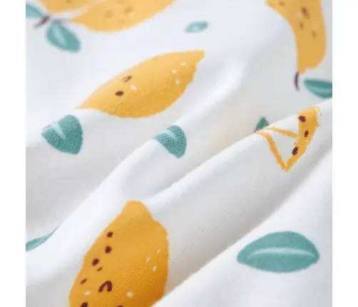 Laste T-Särk Seotava Alläärega, Ekrüü, 140