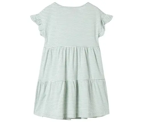 Bērnu Kleita Ar Volāniem, Piparmētru, 104