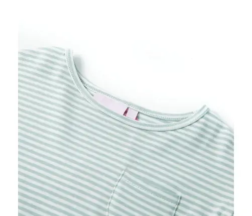 Bērnu Kleita Ar Volāniem, Piparmētru, 116