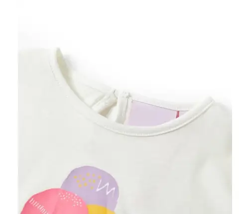 Bērnu T-Krekls, Krēmīgi Iedzeltens, 104