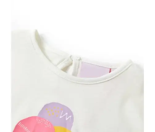 Laste T-Särk, Ekrüü, 128