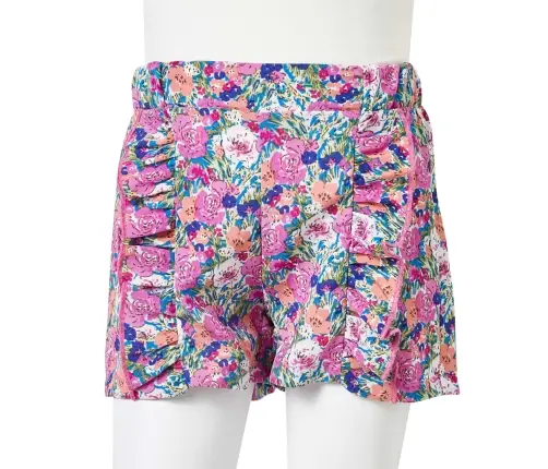 Laste Lühikesed Püksid, Fuksia, 104