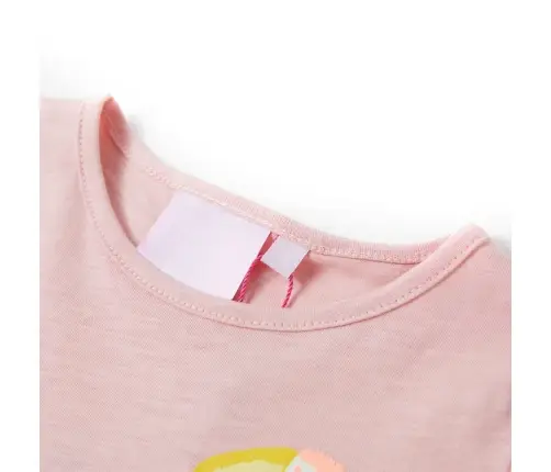 Laste T-Särk, Heleroosa, 92