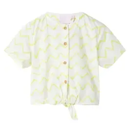 Bērnu T-Krekls, Krēmīgi Iedzeltens, 104