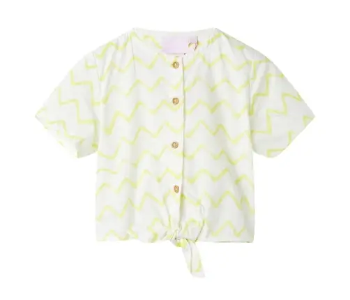 Bērnu T-Krekls, Krēmīgi Iedzeltens, 104