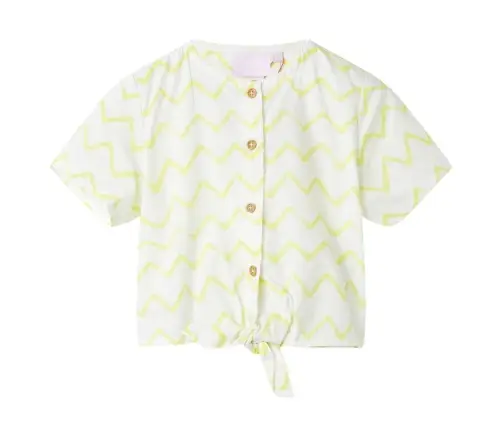 Bērnu T-Krekls, Krēmīgi Iedzeltens, 116