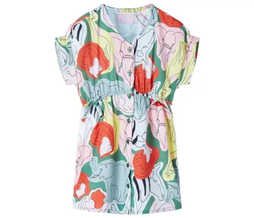 Bērnu Kleita, Zaļa, 140