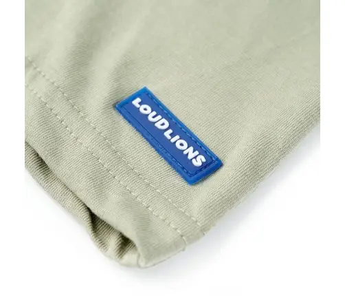 Bērnu Krekls Ar Īsām Piedurknēm, Gaišs Haki, 92