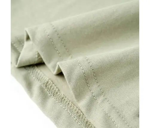 Laste T-Särk, Lühikeste Varrukatega, Hele Khaki, 140