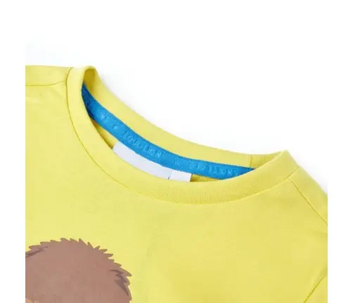 Bērnu T-Krekls Ar Īsām Piedurknēm, Dzeltens, 92