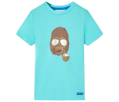 Bērnu Krekls Ar Īsām Piedurknēm, Ūdens Krāsā, 140