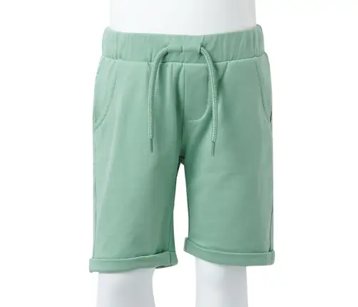 Bērnu Šorti Ar Aukliņu, Gaiša Haki, 128