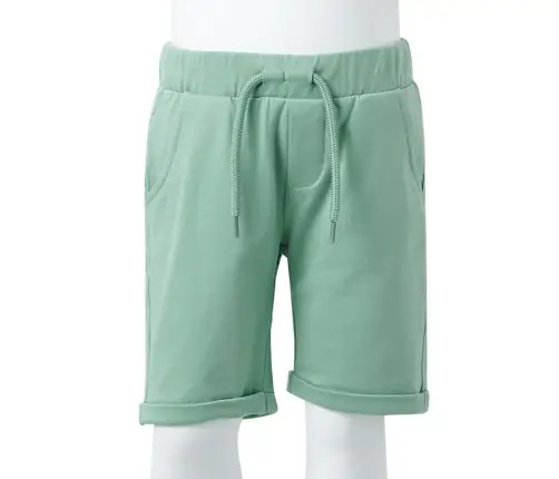 Bērnu Šorti Ar Aukliņu, Gaiša Haki, 140