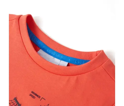 Bērnu T-Krekls, Gaiši Sarkans, 116