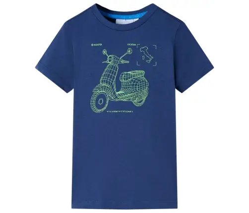 Laste T-Särk, Tumesinine, 140