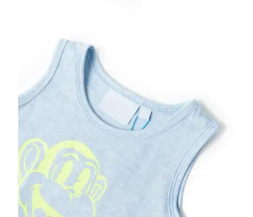 Bērnu Krekls, Bez Piedurknēm, Raibi Zils, 104