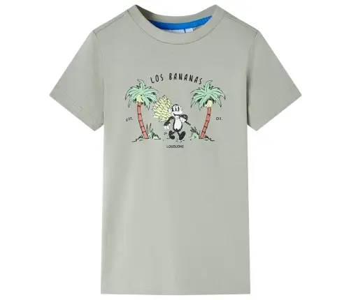 Bērnu T-Krekls, Gaiša Haki, 116