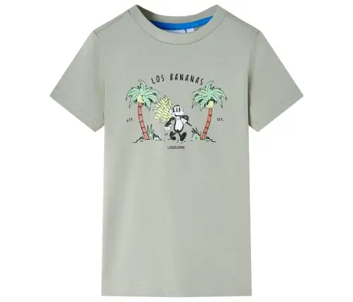 Bērnu T-Krekls, Gaiša Haki, 140