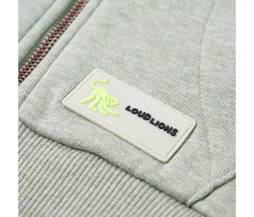 Laste Dressipluus, Luku Ja Kapuutsiga, Helehall/Khaki, 92