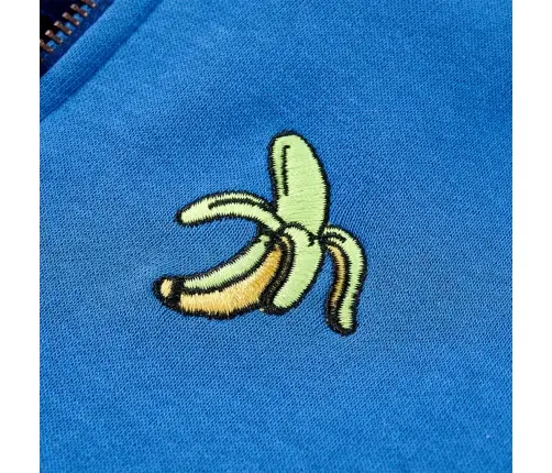 Bērnu Jaka Ar Kapuci Un Rāvējslēdzēju, Zila, 92