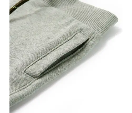 Laste Lühikesed Püksid Pingutusnööriga, Hele Khaki Melange, 104