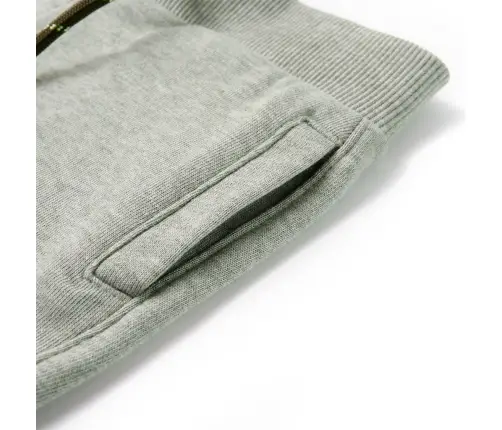 Laste Lühikesed Püksid Pingutusnööriga, Hele Khaki Melange, 116