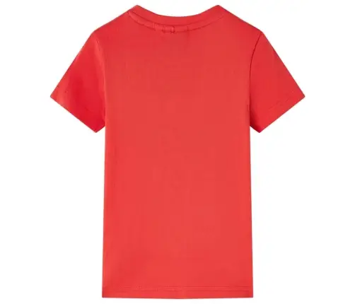 Vaikiški Marškinėliai, Raudonos Spalvos, 104 Dydžio