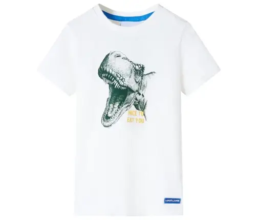 Vaikiški Marškinėliai, Ekru Spalvos, 92 Dydžio