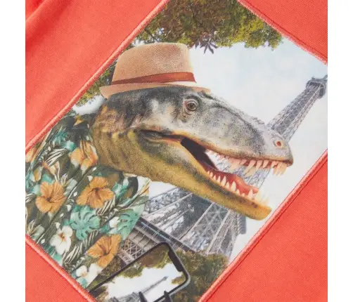 Bērnu T-Krekls, Gaiši Sarkans, 140