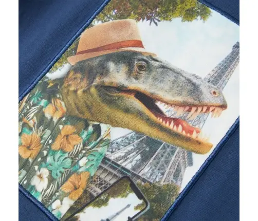 Bērnu T-Krekls, Tumši Zils, 116