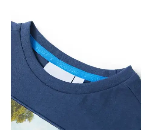 Bērnu T-Krekls, Tumši Zils, 128