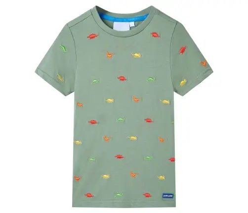 Lühikeste Varrukatega Lastesärk, Khaki, 104