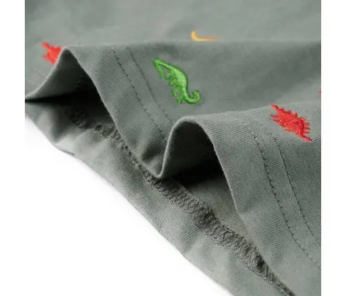 Lühikeste Varrukatega Lastesärk, Khaki, 104