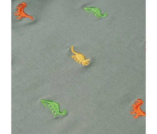 Lühikeste Varrukatega Laste T-Särk, Khaki, 116