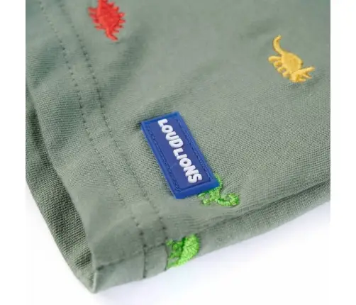 Lühikeste Varrukatega Laste T-Särk, Khaki, 128