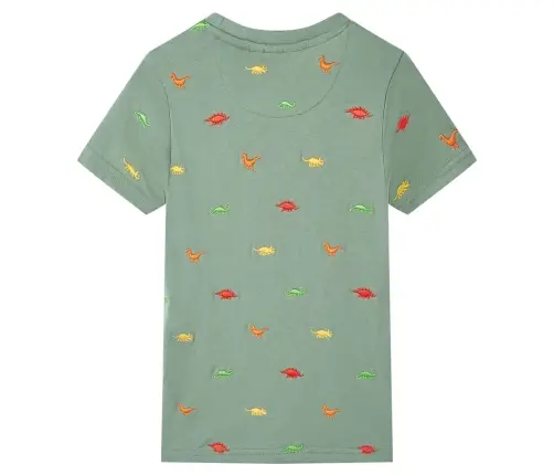 Bērnu Krekls Ar Īsām Piedurknēm, Haki, 140