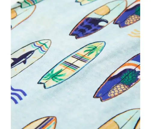 Bērnu Krekls, Bez Piedurknēm, Raibi Zils, 140