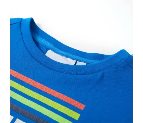 Bērnu T-Krekls, Koši Zils, 92