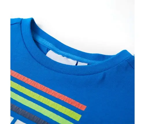 Bērnu T-Krekls, Koši Zils, 104