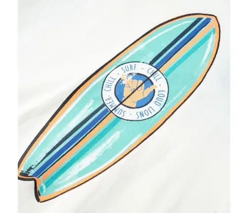 Bērnu Krekls Ar Īsām Piedurknēm, Krēmīgi Iedzeltens, 116