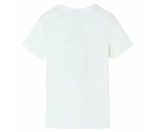 Vaikiški Marškinėliai Trumpomis Rankovėmis, Ekru Spalvos, 140 Dydžio