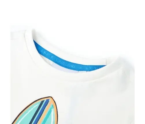 Vaikiški Marškinėliai Trumpomis Rankovėmis, Ekru Spalvos, 140 Dydžio