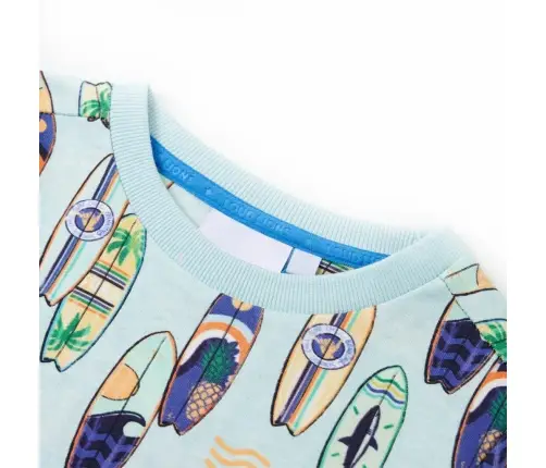 Vaikiškas Sportinis Megztinis, Mėlynos Spalvos Mišinys, 104 Dydžio