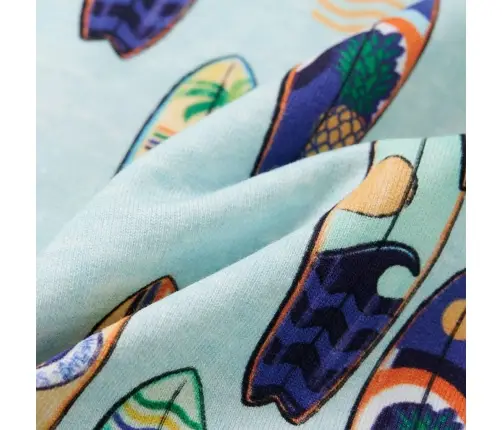 Vaikiškas Sportinis Megztinis, Mėlynos Spalvos Mišinys, 104 Dydžio