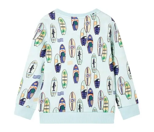 Vaikiškas Sportinis Megztinis, Mėlynos Spalvos Mišinys, 116 Dydžio