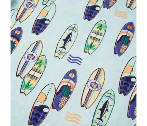 Vaikiškas Sportinis Megztinis, Mėlynos Spalvos Mišinys, 116 Dydžio