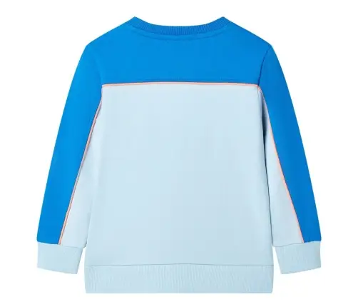 Vaikiškas Sportinis Megztinis, Ryškiai Ir Šviesiai Mėlynas, 104 Dydžio