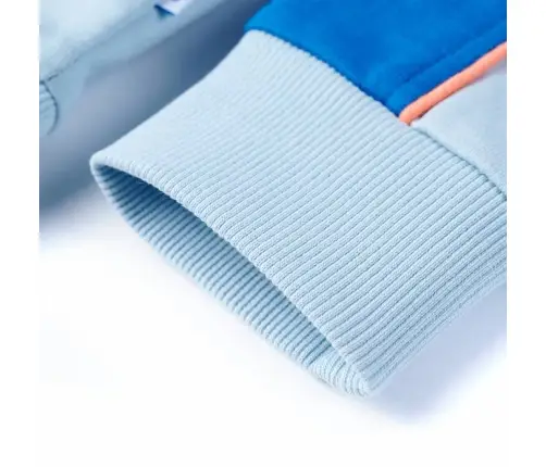 Vaikiškas Sportinis Megztinis, Ryškiai Ir Šviesiai Mėlynas, 104 Dydžio